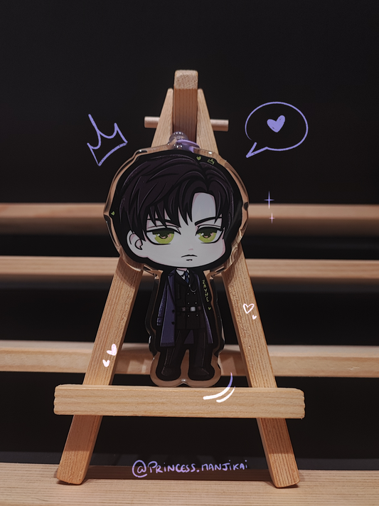 Zayne - Porte-clé double face