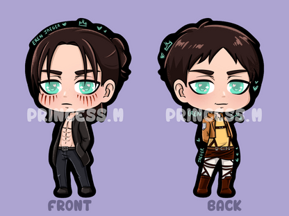 Eren - Porte-clé double face