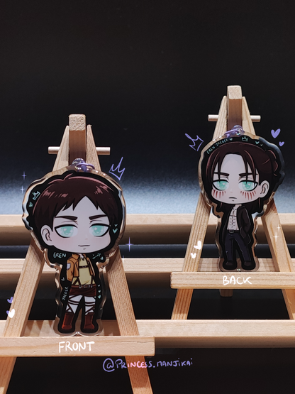 Eren - Porte-clé double face