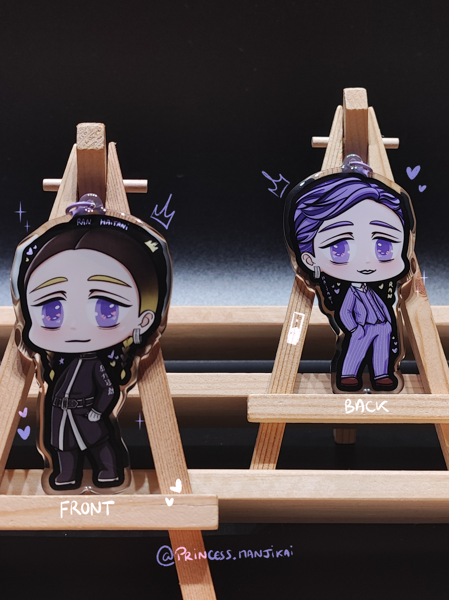 Ran Haitani - Porte-clé double face