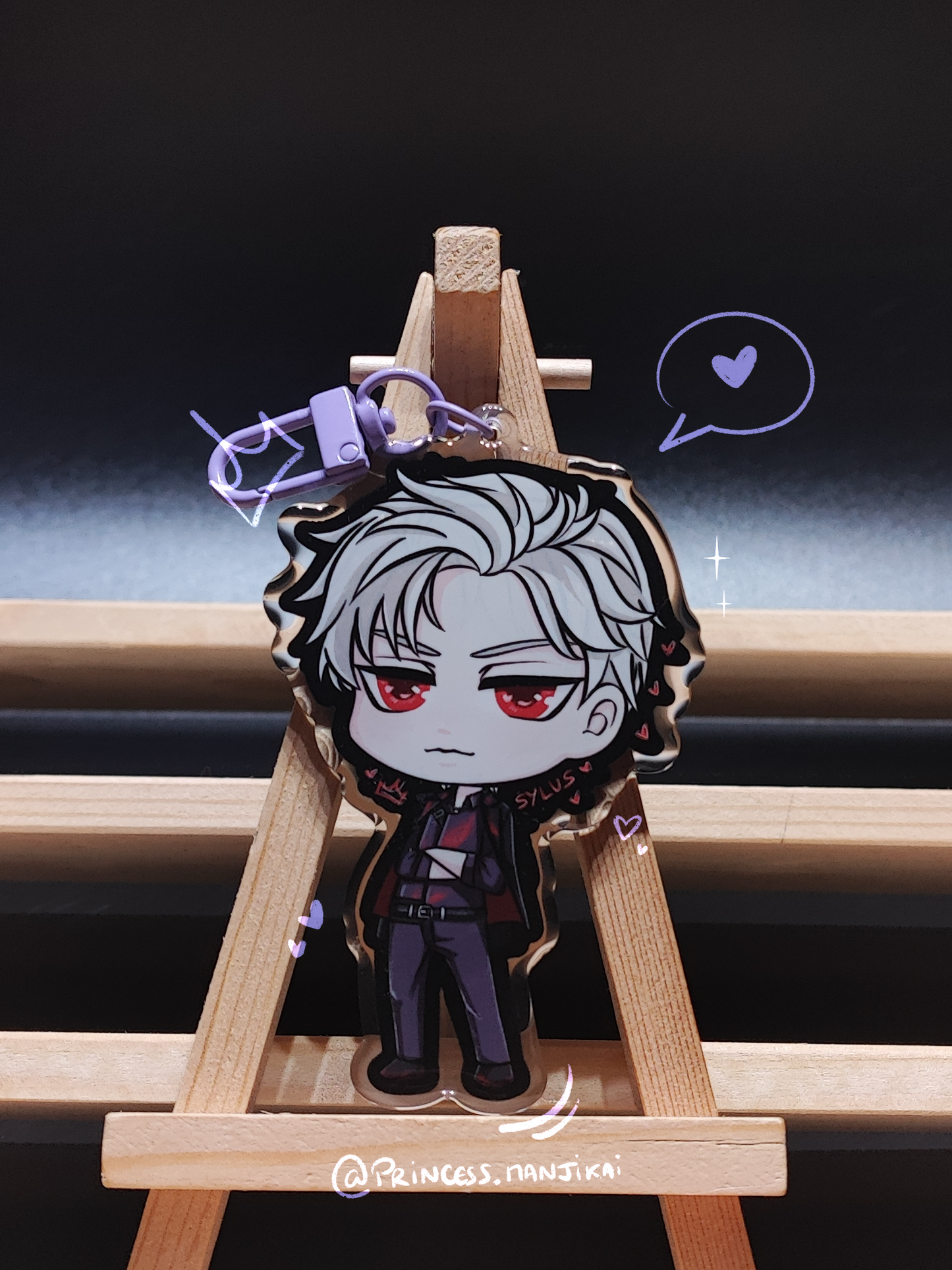 Sylus - Porte-clé double face