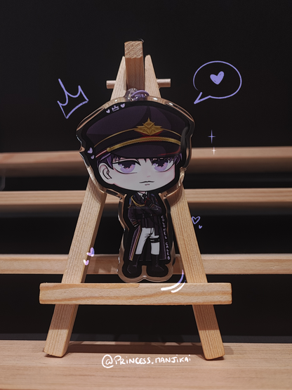 Caleb - Porte-clé double face