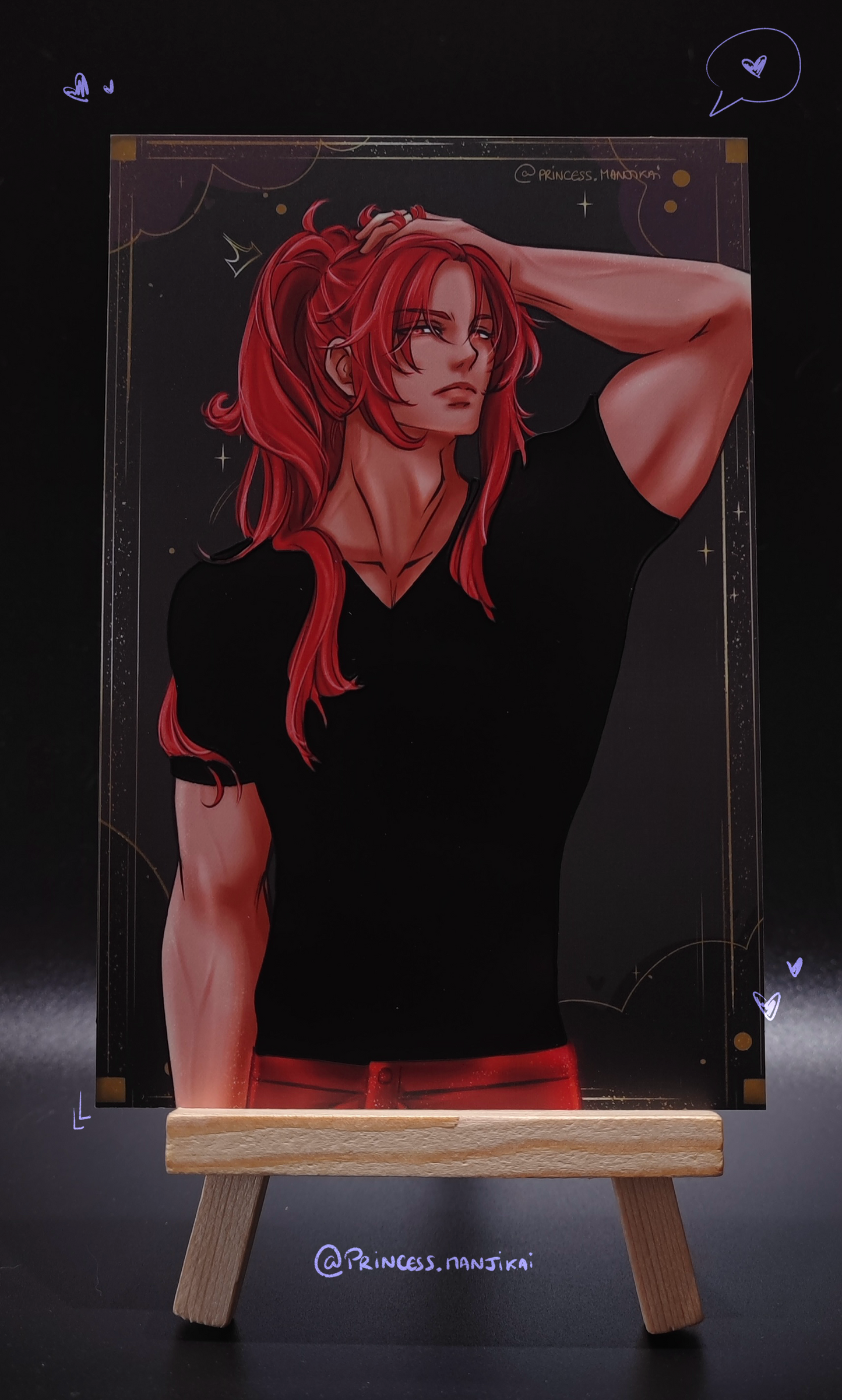 Diluc - Heat Print